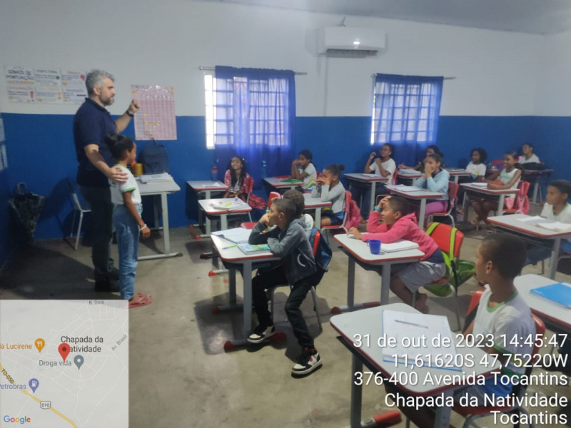 Capacitação em Educação Sanitária na Escola Municipal Marcolina Pinto Rabelo